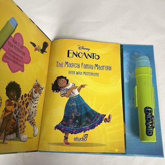 Disney Encanto The Magical Family Madrigal Book Reynoso Naibe Hardback Mic - Picture 3 of 6